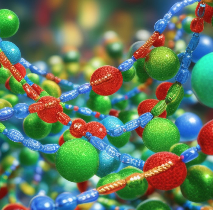 glycanen zijn ketens van monosacchariden en vormen glycoproteïnen en glycolipiden. Ze zijn belangrijk voor de cel communicatie